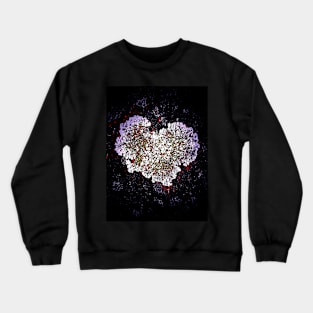 Glowing Heart Crewneck Sweatshirt